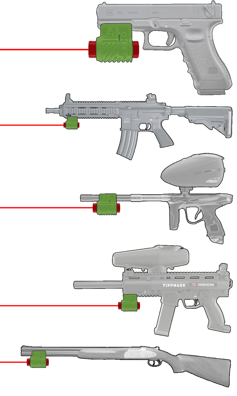 Laser Ammo SpiderKit Freetargets